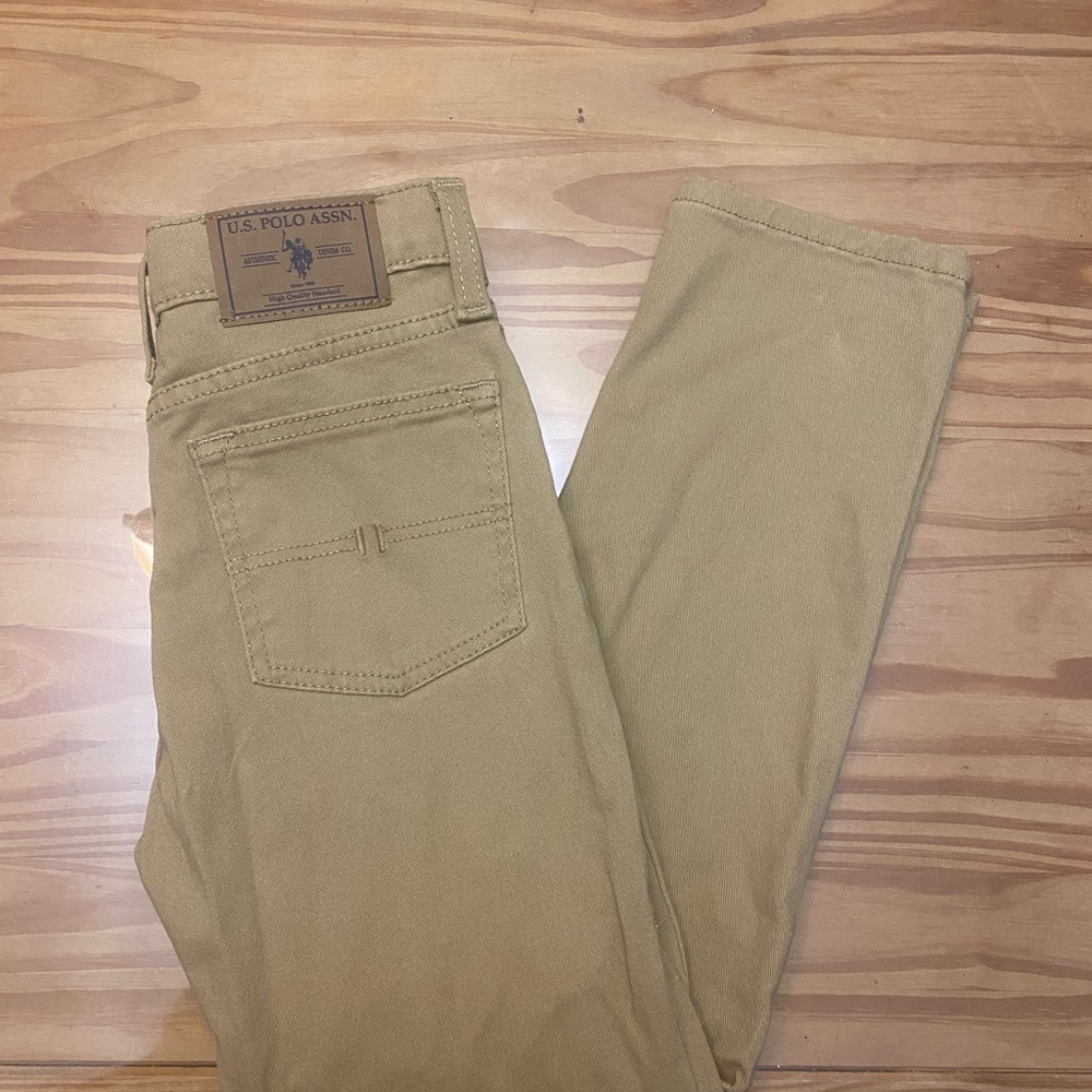 U.S. Polo Assn. Kids khaki Denim Pants